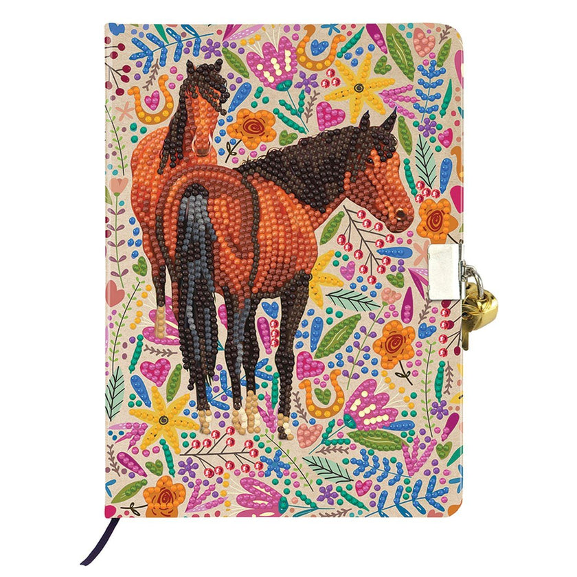 Crystal Art - CA Secret Diary - Horse Love