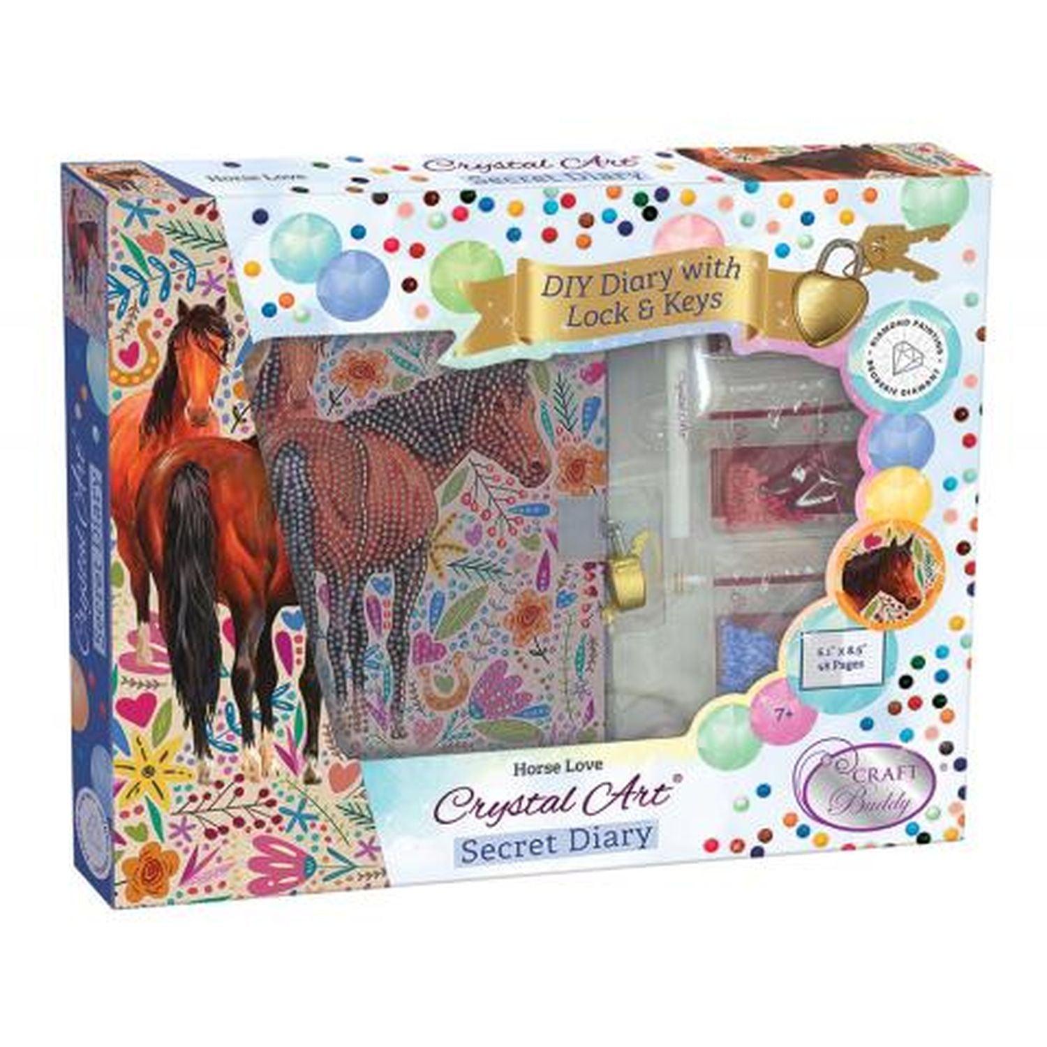 Crystal Art - CA Secret Diary - Horse Love