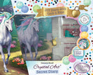 Crystal Art - Kit de journal secret CA : Balade de licorne