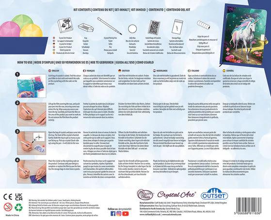 Crystal Art - Kit de journal secret CA : Balade de licorne