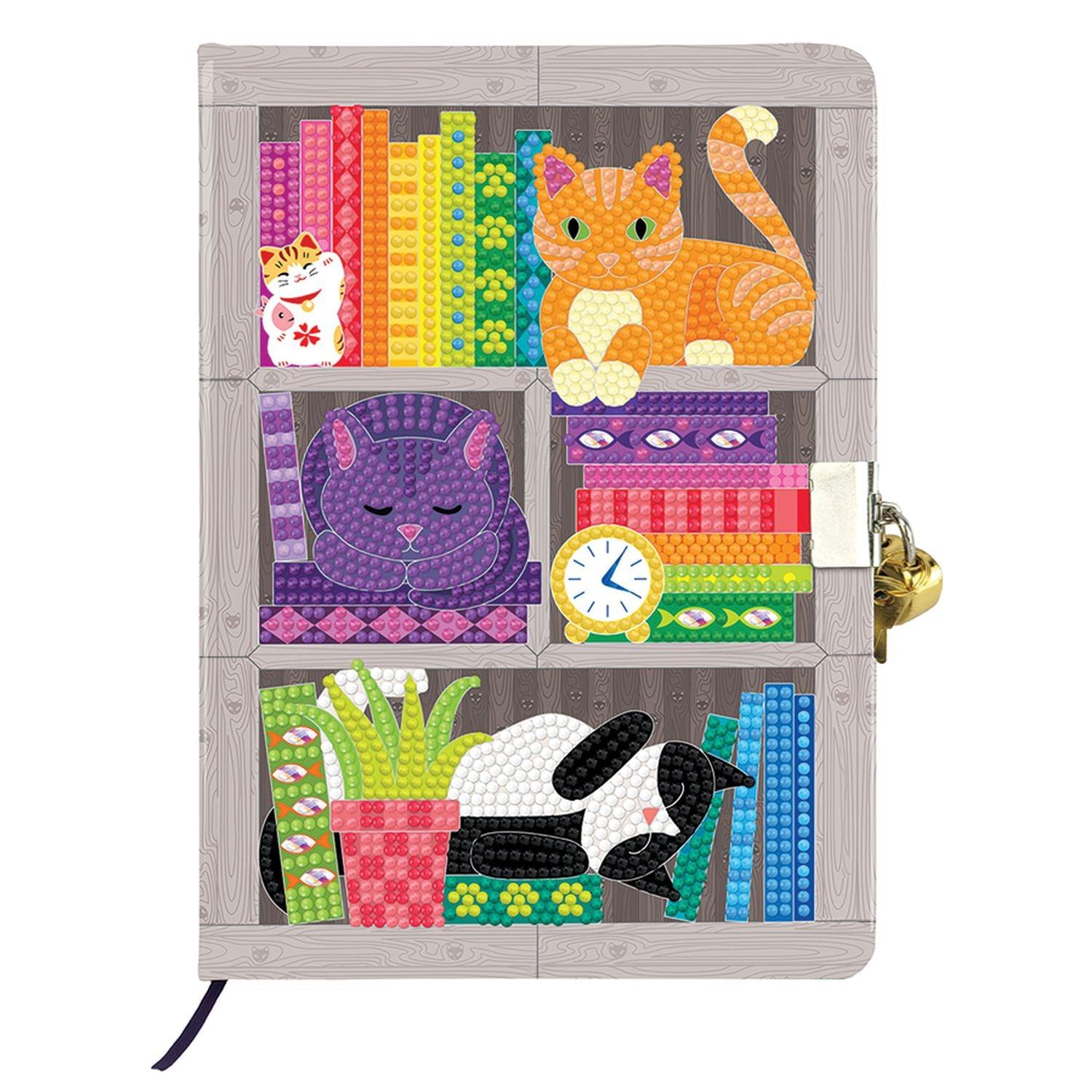 Crystal Art - CA Secret Diary - Rainbow Cat Library