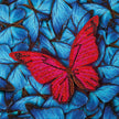 Crystal Art - Card - Butterfly