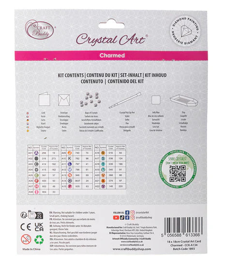 Crystal Art - Card Kit: Charmed