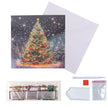Crystal Art - Kit de cartes : Sapin de Noël