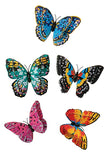 Crystal Art - Deco Kit: 3D Butterflies (Set of 5)