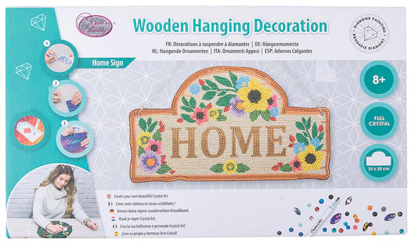 Crystal Art - Deco Kit: Home Sign
