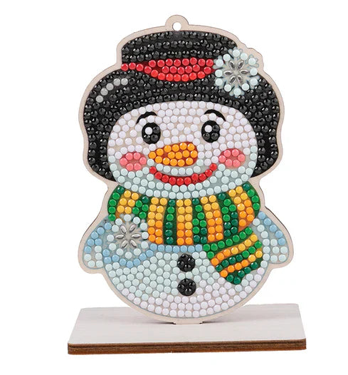 Crystal Art - Ornament: Snowman