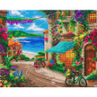 Crystal Art - PBN (Large) - Italian Cafe (Kinkade)