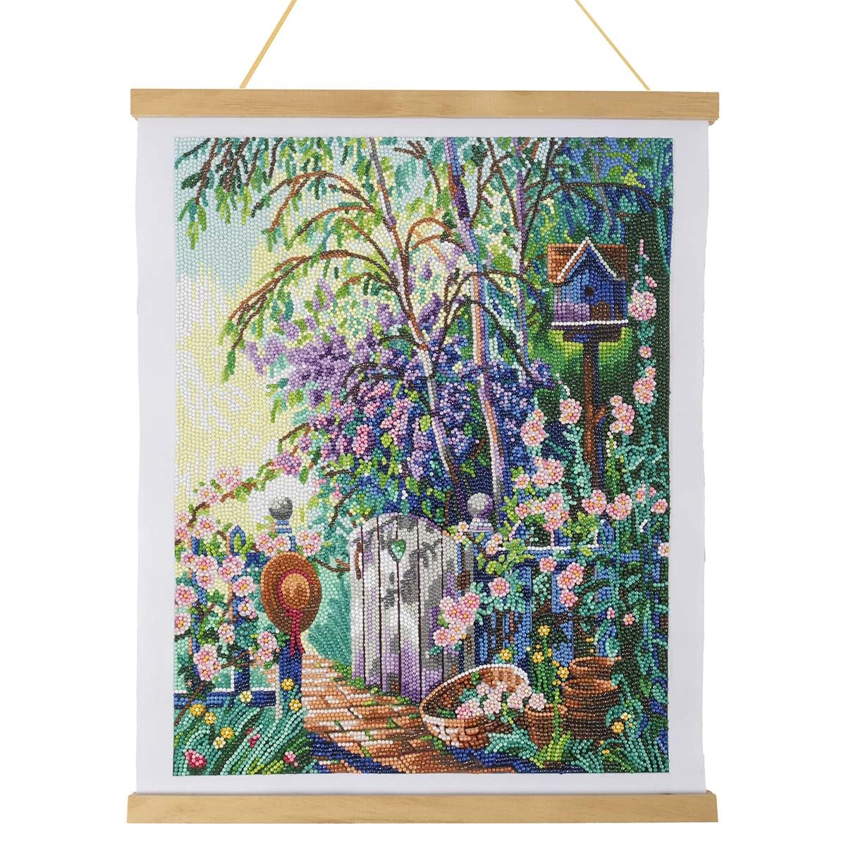 Crystal Art - Scroll Kit: Garden Stroll
