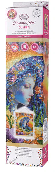 Crystal Art - Scroll Kit: Luna Goddess