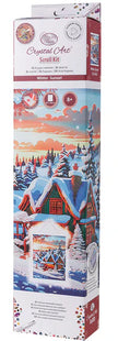 Crystal Art - Scroll Kit: Winter Sunset