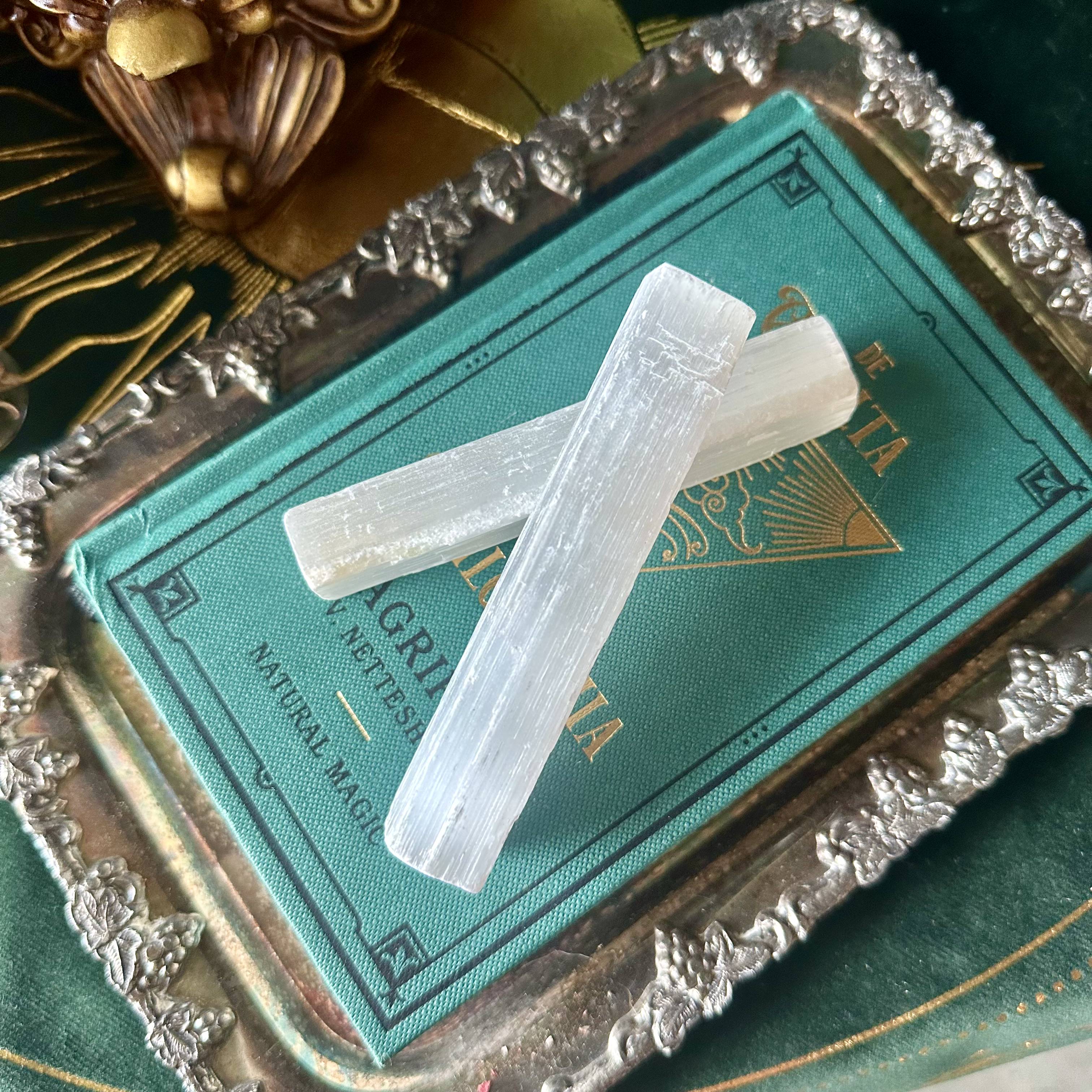 Selenite Crystal Wand