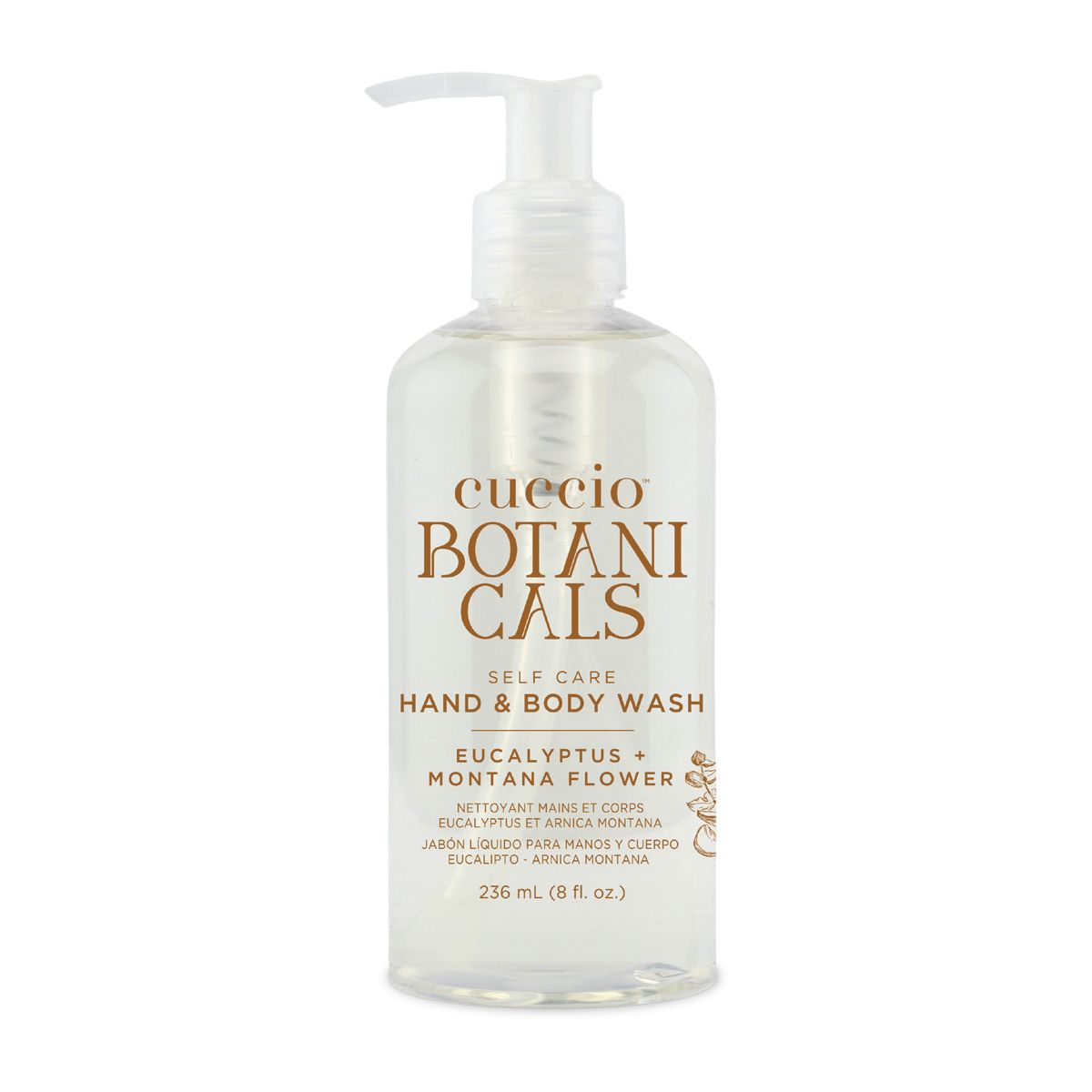 Cuccio - Botanicals Hand & Body Wash (Eucalyptus+Montanaflower) 236Ml