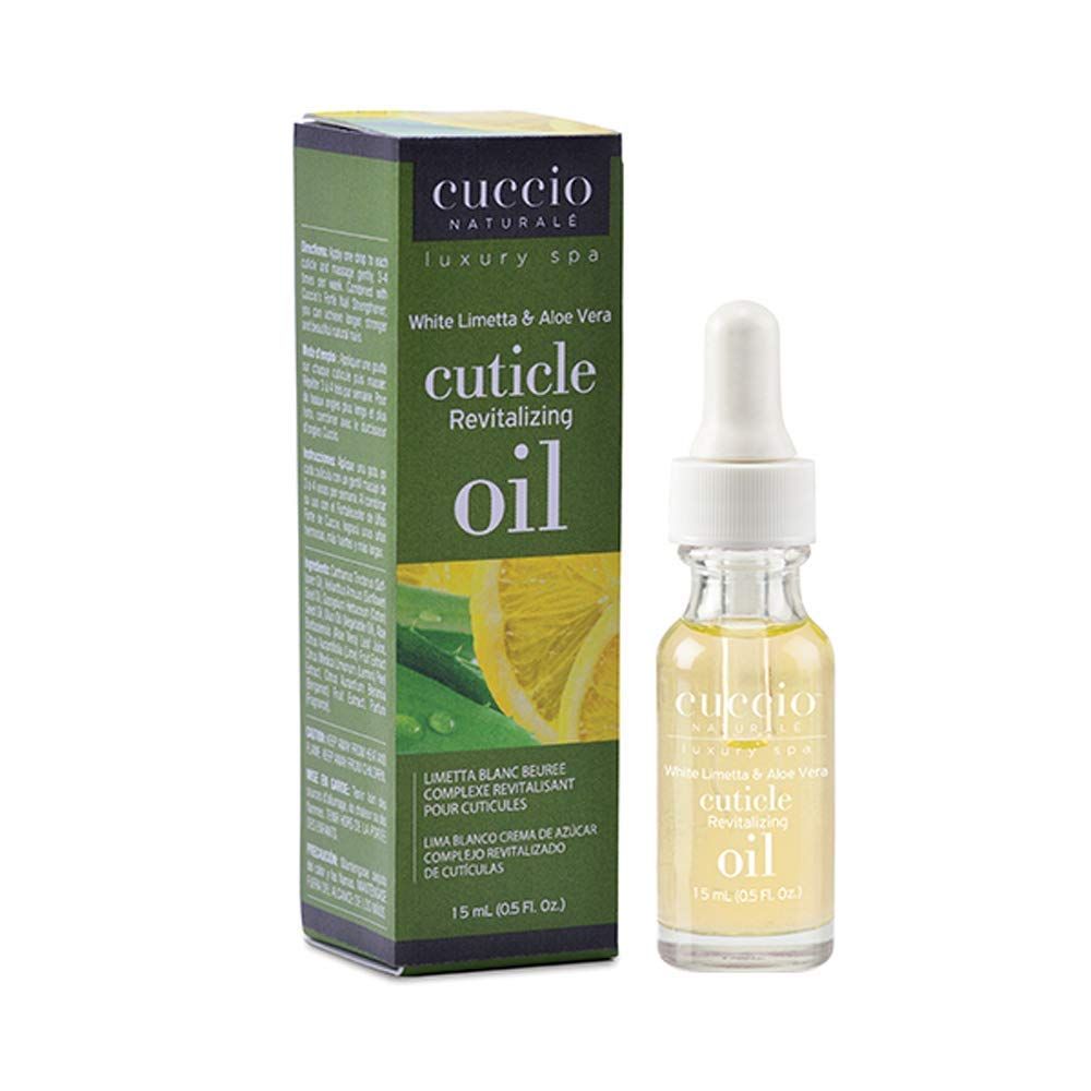 Huile revitalisante pour cuticules Cuccio - Blanche Limette & Aloe Vera 15 ml