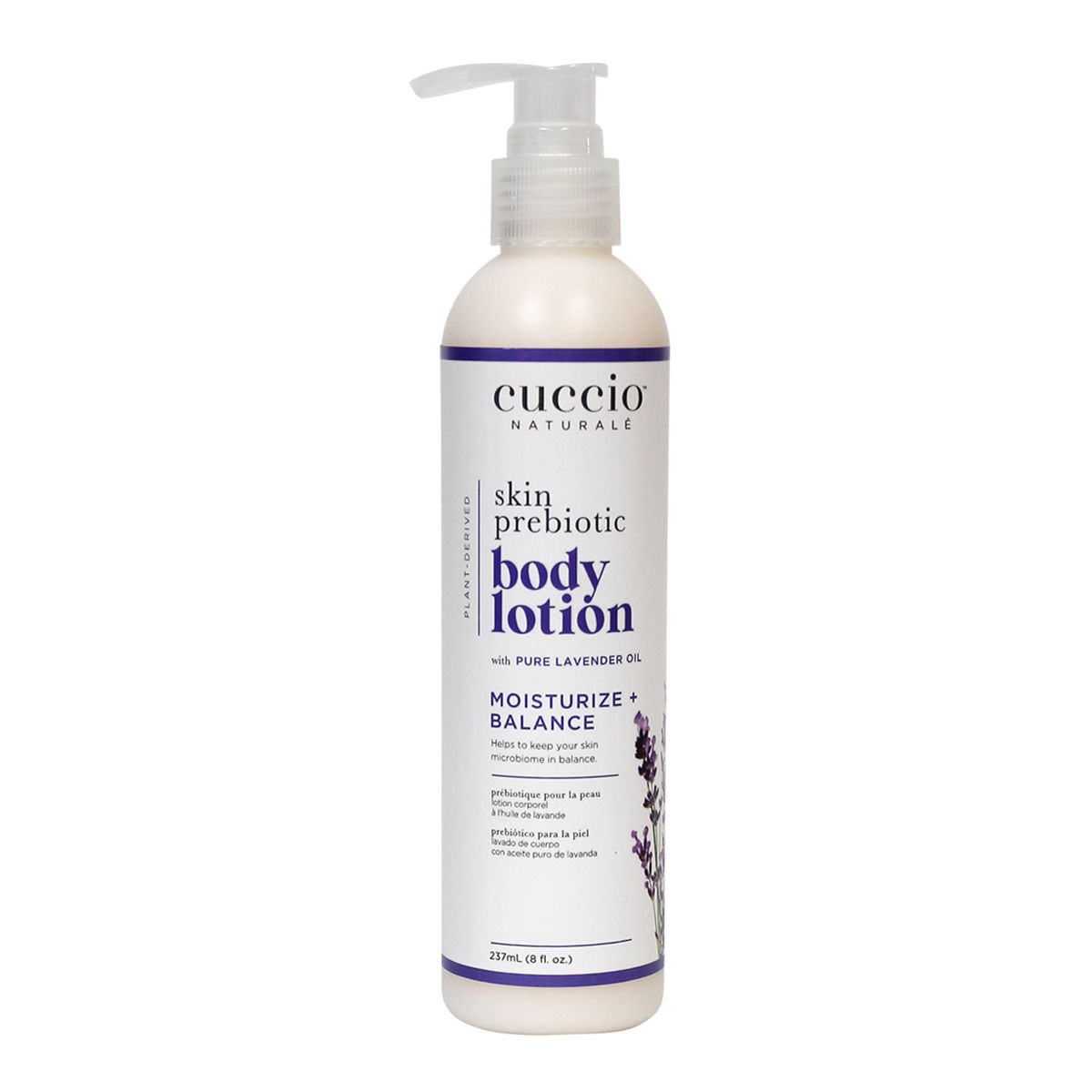 Cuccio - Lyte Ultra Sheer Lavanda 8 Oz (Prebiotics)