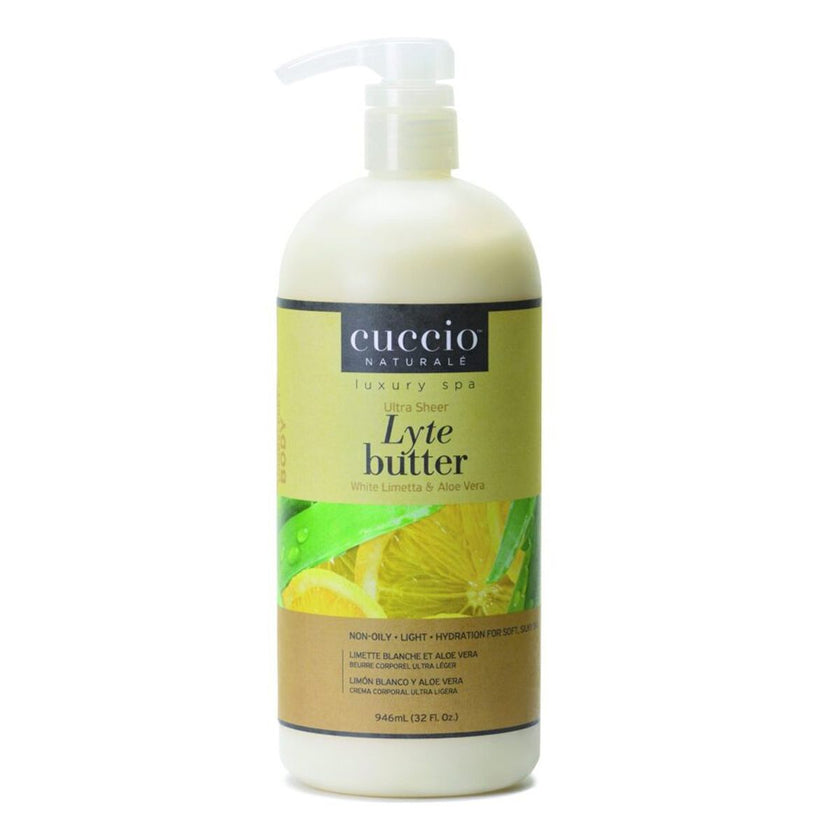 Cuccio - Lyte Ultra Sheer White Limetta & Aloe 32 Oz