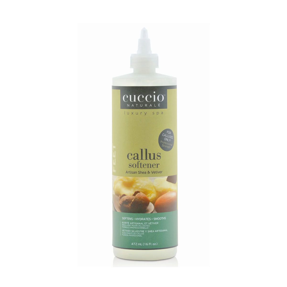Cuccio - Naturale Artisan Shea Vetiver Callus Softener 16 Oz