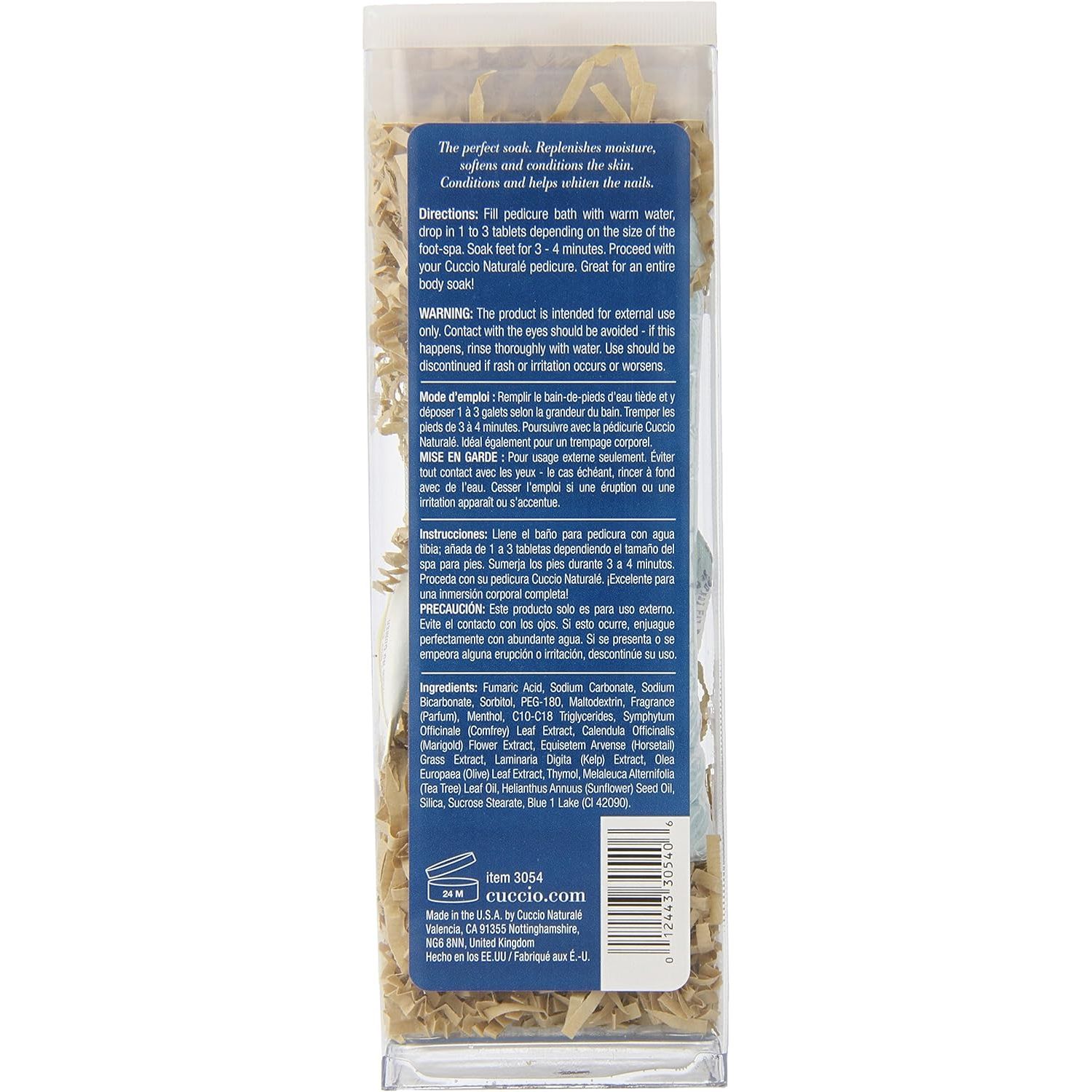 Cuccio - Pedi Fizz Effervescent Sanitizing Tablets (24 Pcs)