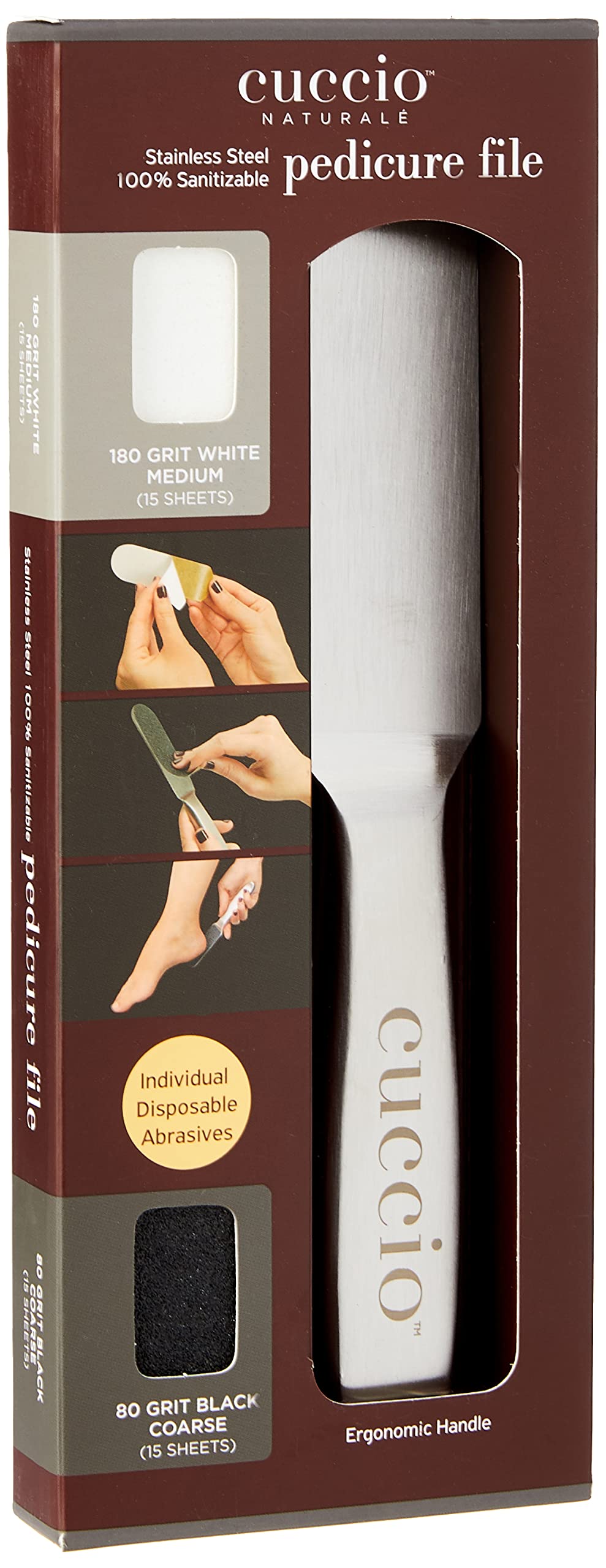 Cuccio - Pedicure File Stainless Steel
