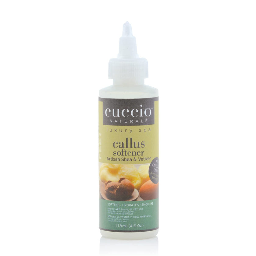 Cuccio - Peeling Anti-Callosités/Callus Softener Artisan Shea & Vetiver 4Oz