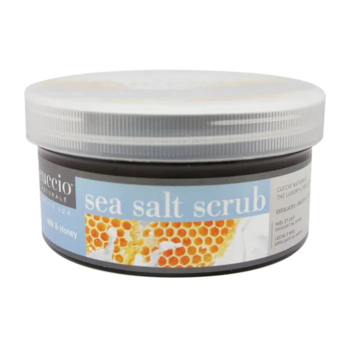 Cuccio - SEA SALT EXFOLIATING Honey and Milk 19.5 oz
