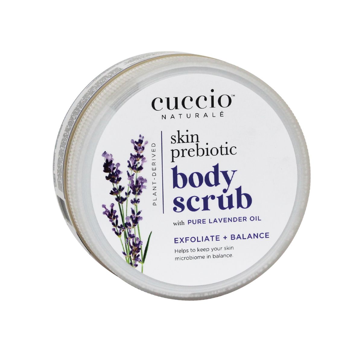 Cuccio - Sea Salt Scrub Lavanda 8 Oz (Prebiotics)