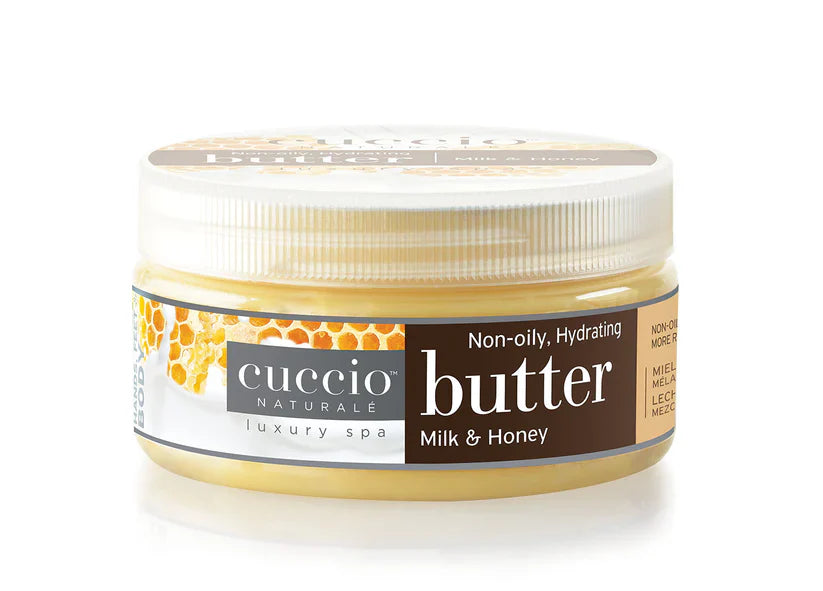 Cuccio - Spa Butter Essentials Kit Milk & Honey 19.5oz butter & 19.5oz scrub