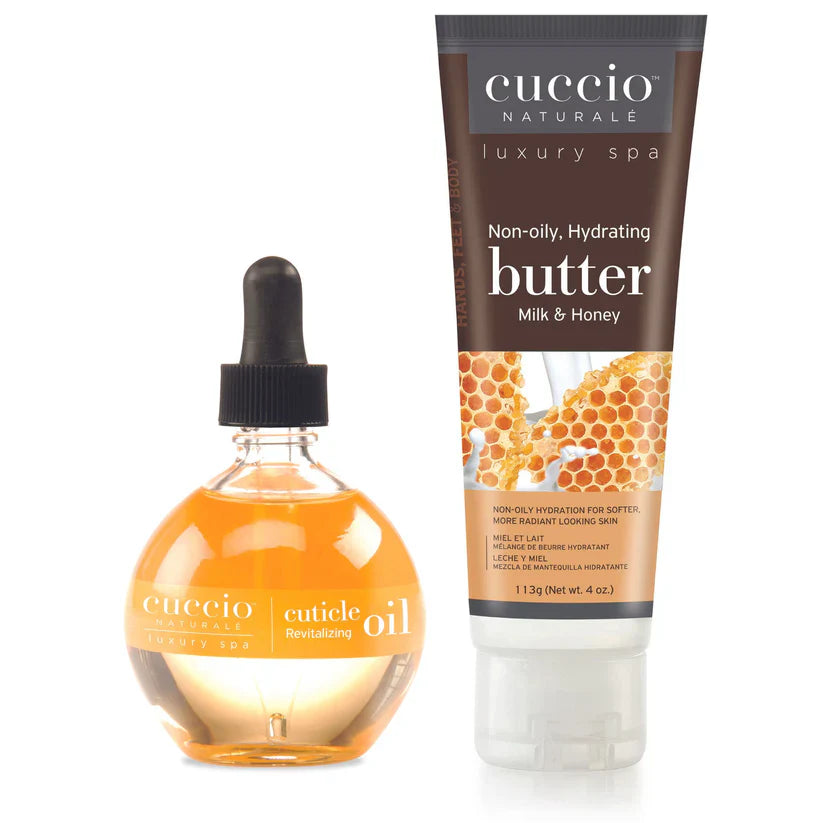 Cuccio - Spa Butter Essentials Kit Milk & Honey Hydration Essentials