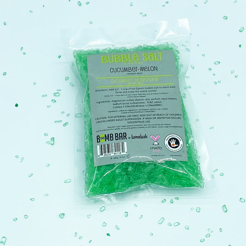 Bubble Salt Soak with Epsom Salt