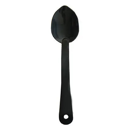 Cuillère de service en plastique, résistante à la chaleur, noir, 11