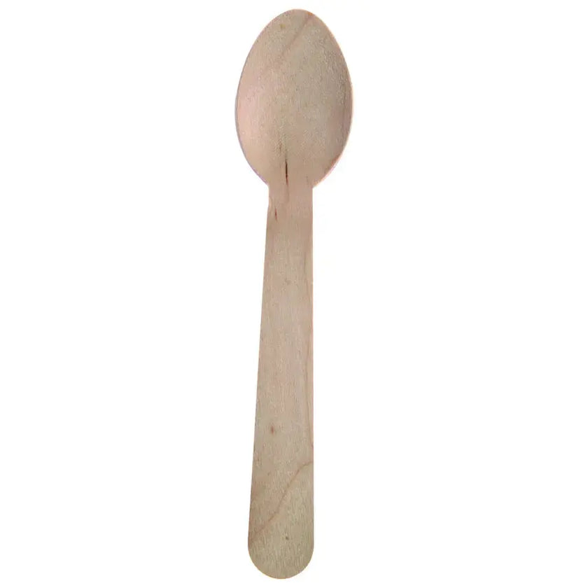 Cuillères en bois de bouleau (100)