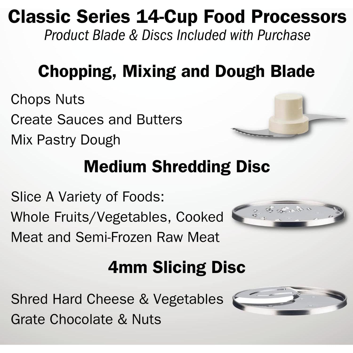 Cuisinart - Food Processor (SILVER)-14-Cup