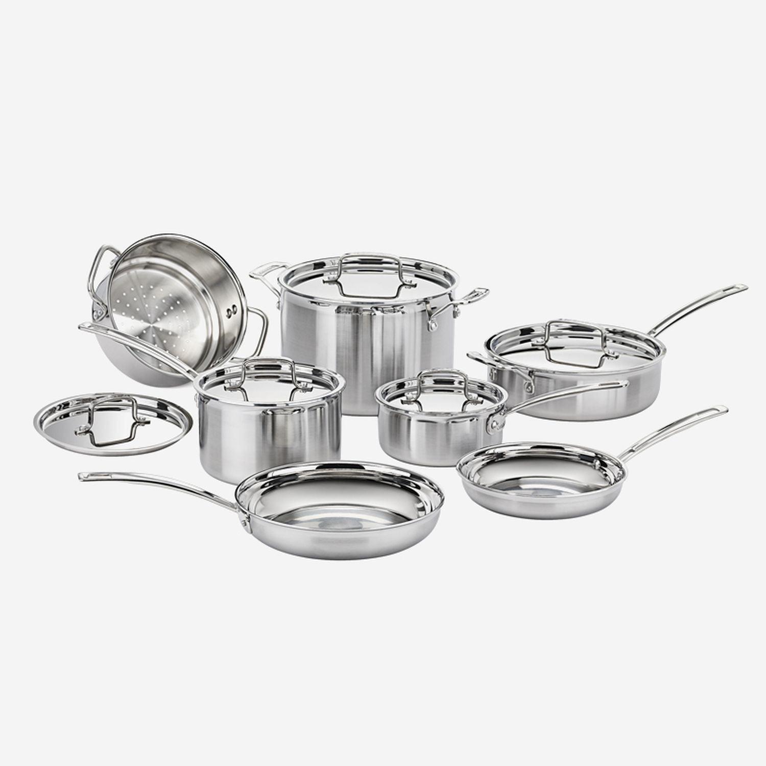 Cuisinart - MULTICLAD PRO COOKWARE SET 12 piece