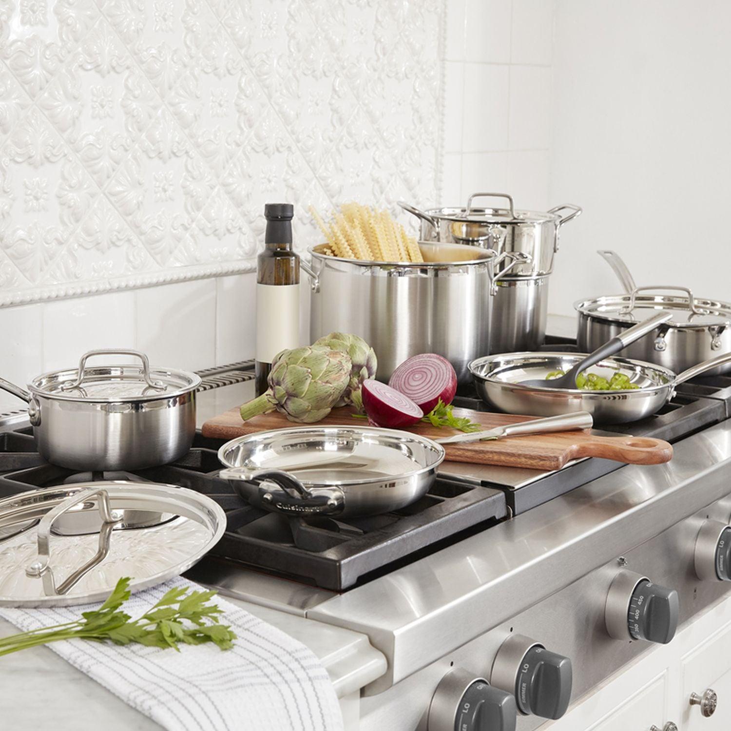 Cuisinart - MULTICLAD PRO COOKWARE SET 12 piece