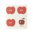 Cuisipro - All Purpose Eco-Cloth, SM 20x17x0.2cm Red ZigZag/Apple 2pk