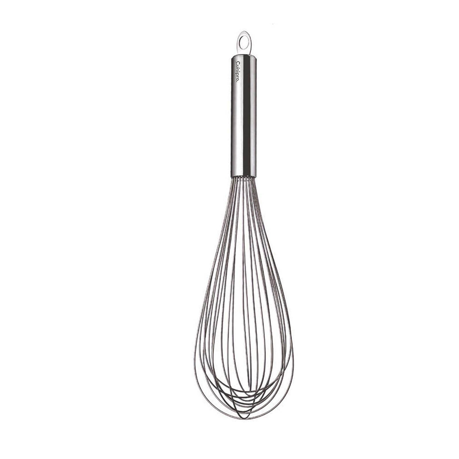 Cuisipro - Fouet à œufs (10 fils) 30,5 cm (12 pouces) en acier inoxydable