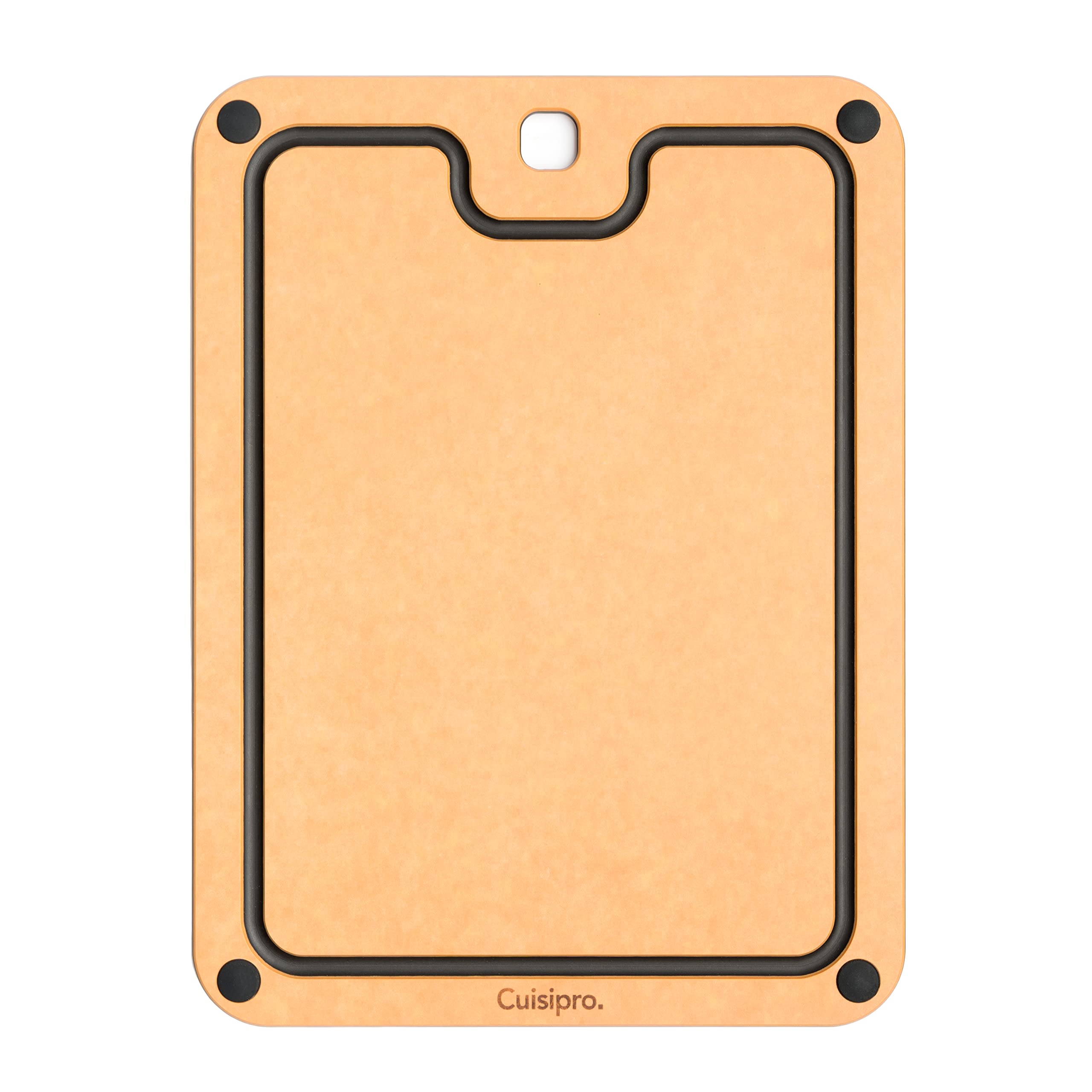 Cuisipro - Fibre Wood Board w/Silicon feet 30.5x22.9x0.6cm,Natural