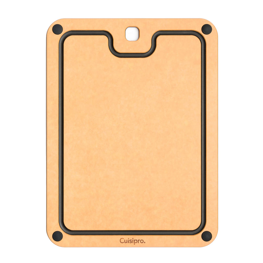 Cuisipro - Fibre Wood Board w/Silicon feet 30.5x22.9x0.6cm,Natural