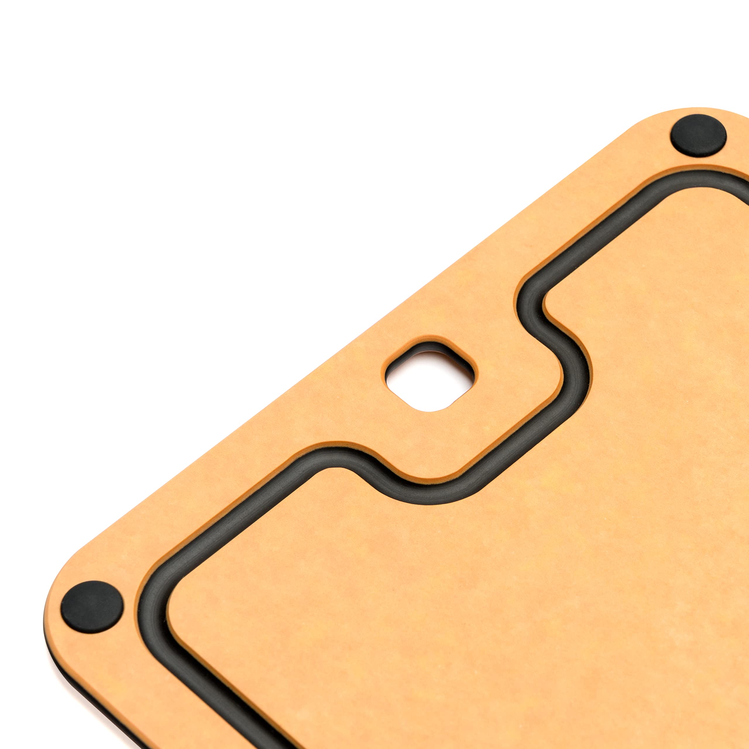 Cuisipro - Fibre Wood Board w/Silicon feet 30.5x22.9x0.6cm,Natural