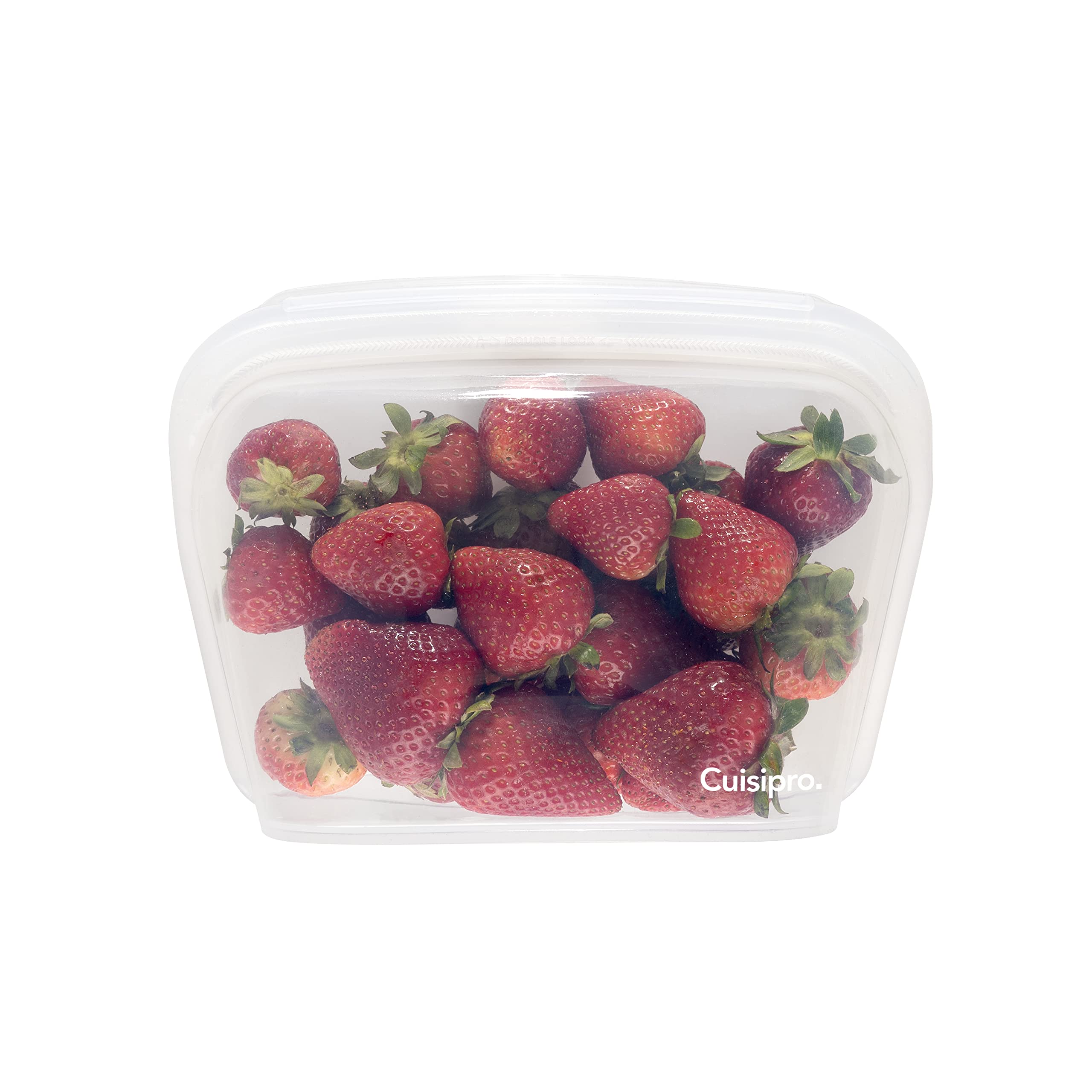 Cuisipro - Sacs réutilisables à pied, 1300 ml, transparents