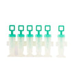 Cuisipro - SNAP-FIT Square Pop Mold 2.9oz/85ml Set of 6 Turquoise