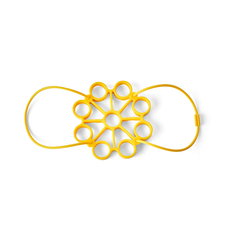 Cuisipro - Silicone Egg Rack, Yellow 6.25x6.25x0.75
