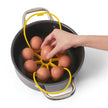 Cuisipro - Silicone Egg Rack, Yellow 6.25x6.25x0.75