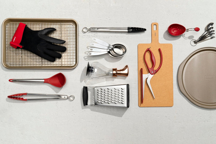Cuisipro - Cuillère à soupe en silicone 31 cm rouge (LFGB Silicone)