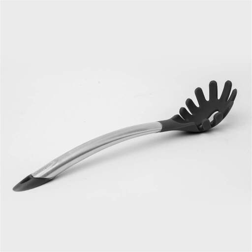 Cuisipro - Cuillère à spaghetti en silicone 31 cm (12,25 po) noire (silicone LFGB)