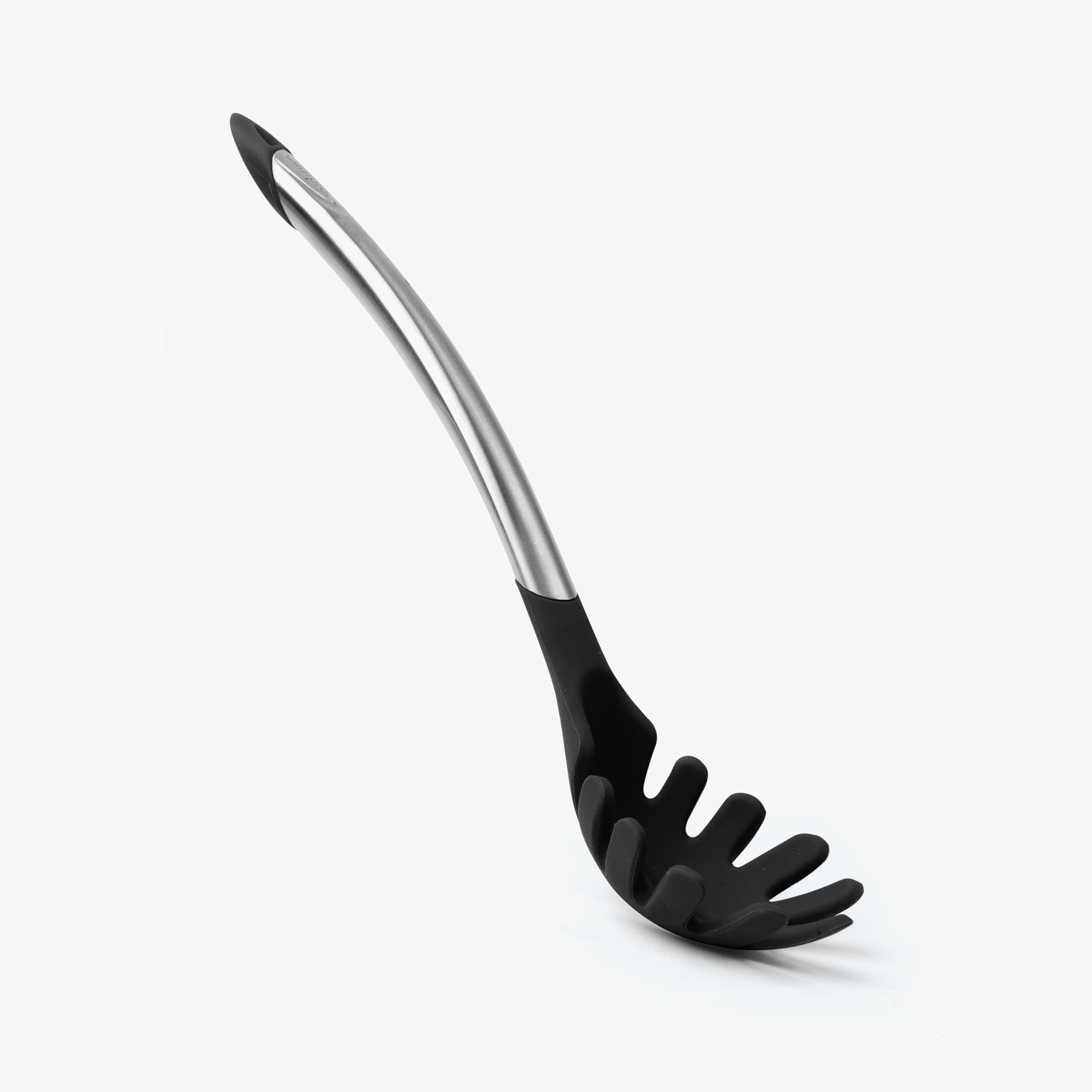 Cuisipro - Cuillère à spaghetti en silicone 31 cm (12,25 po) noire (silicone LFGB)