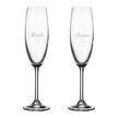 Cuisivin - Bride & Groom Champagne Flute Set