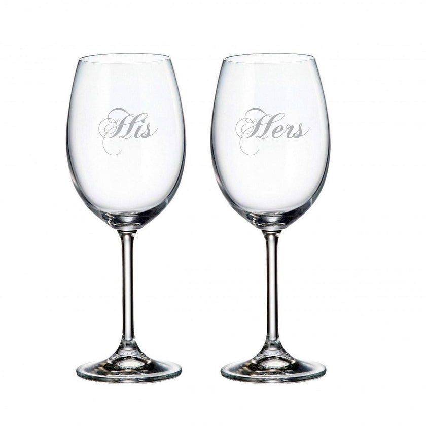 Cuisivin - His & Hers Wine Glass Set