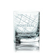 Cuisivin - Montreal Map Whisky Glass