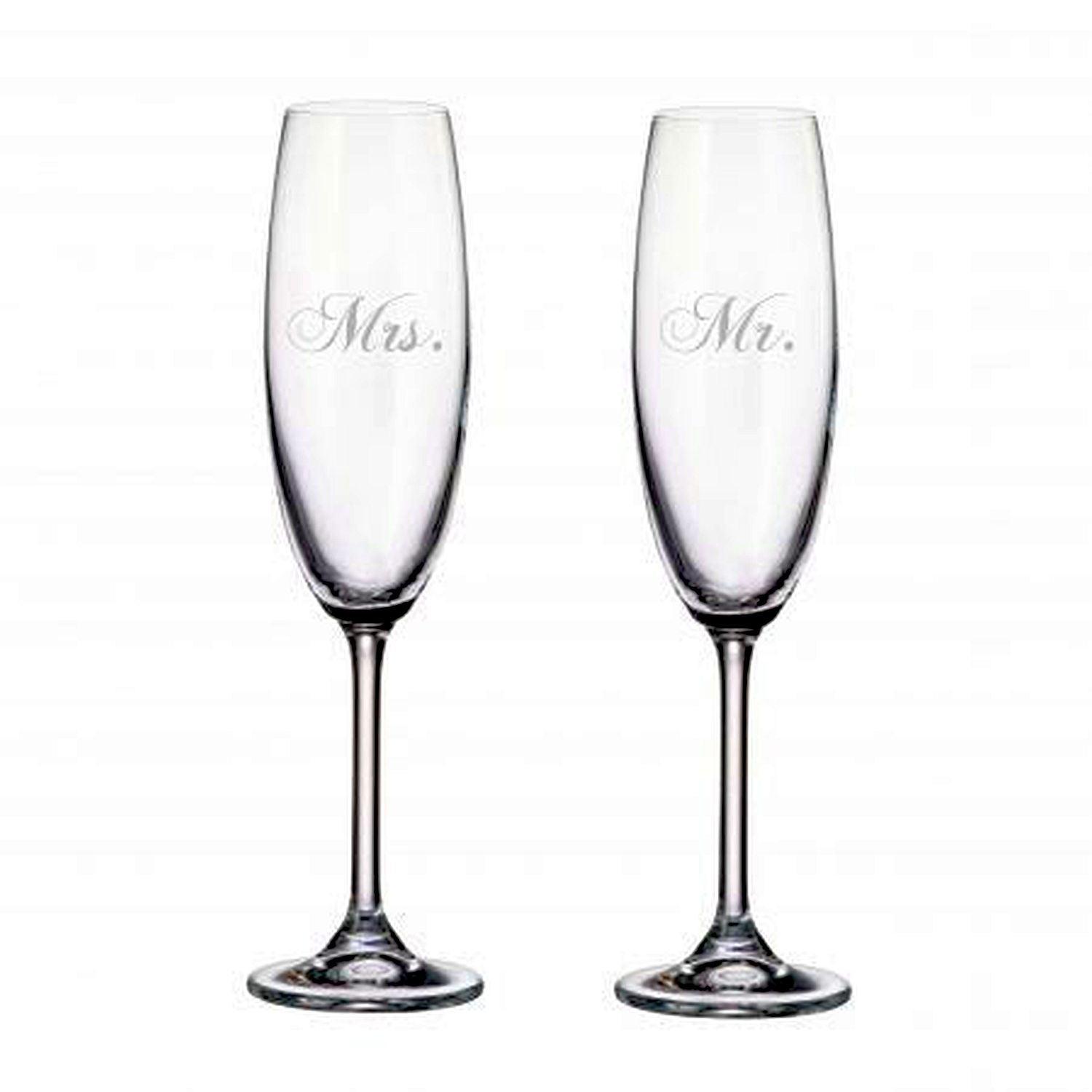 Cuisivin - Mr & Mrs Champagne Flute Set